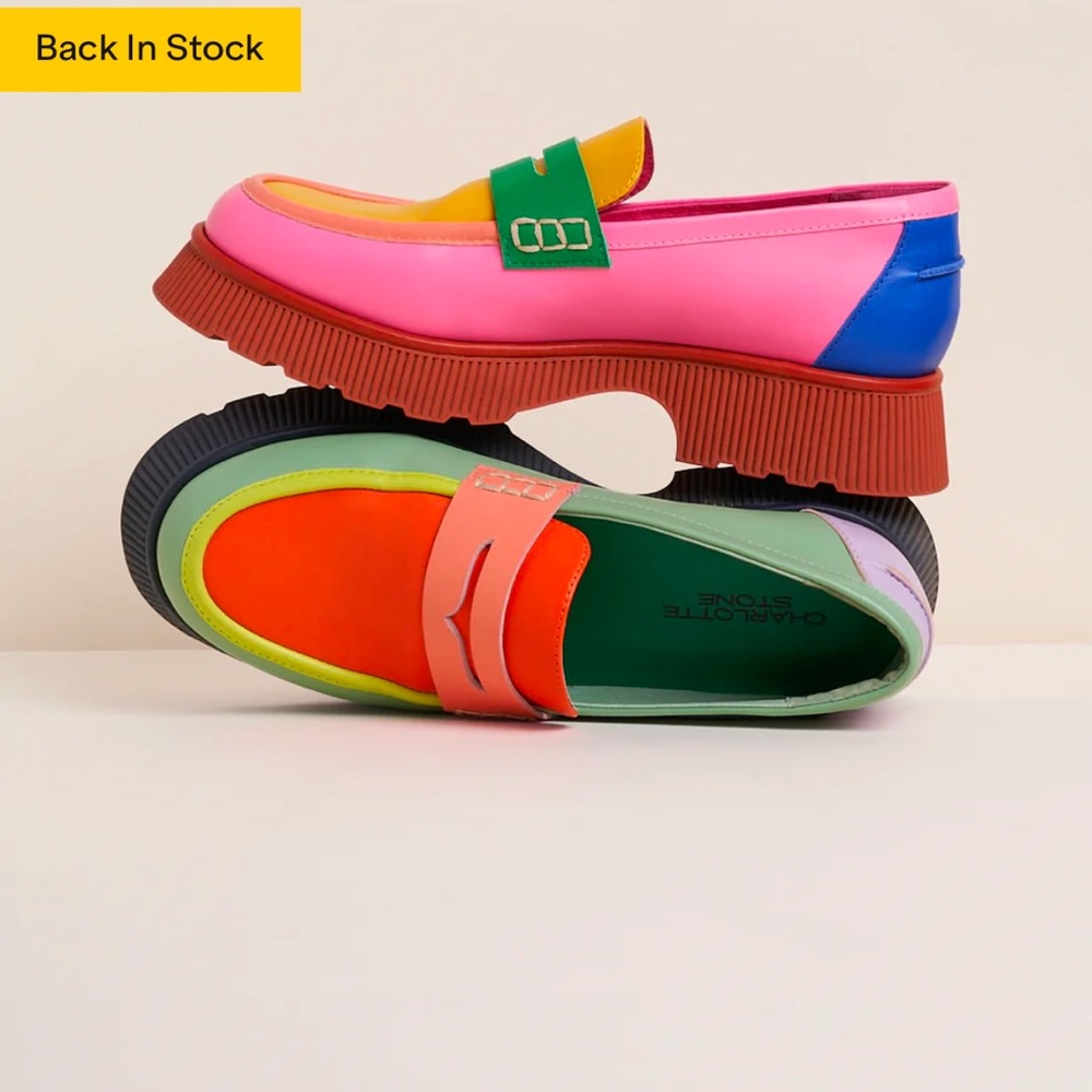Charlotte Stone Loafers- Adam V2 in Solimar